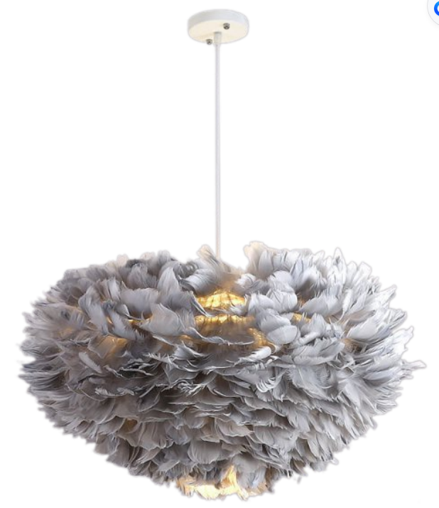 Modern Sculptural Pendant